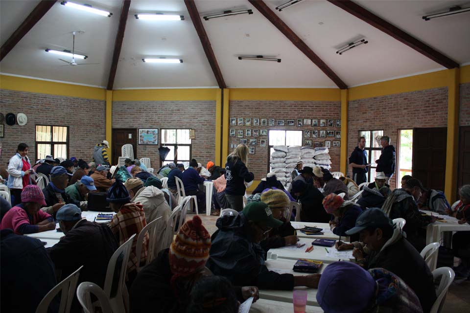 Bejaardentehuis in Bolivia