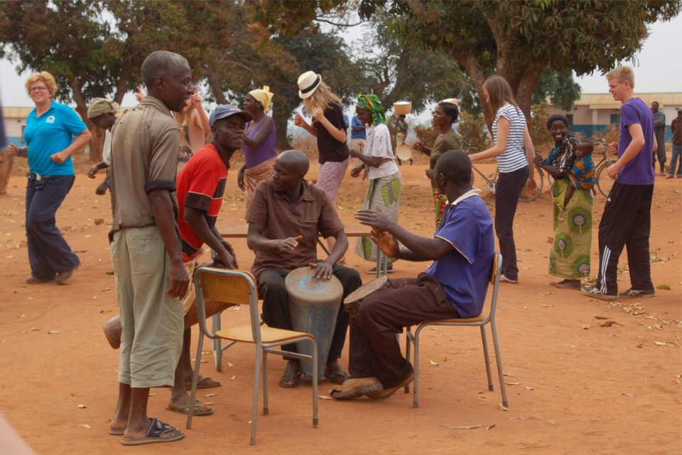 Warm welkom in Zambia