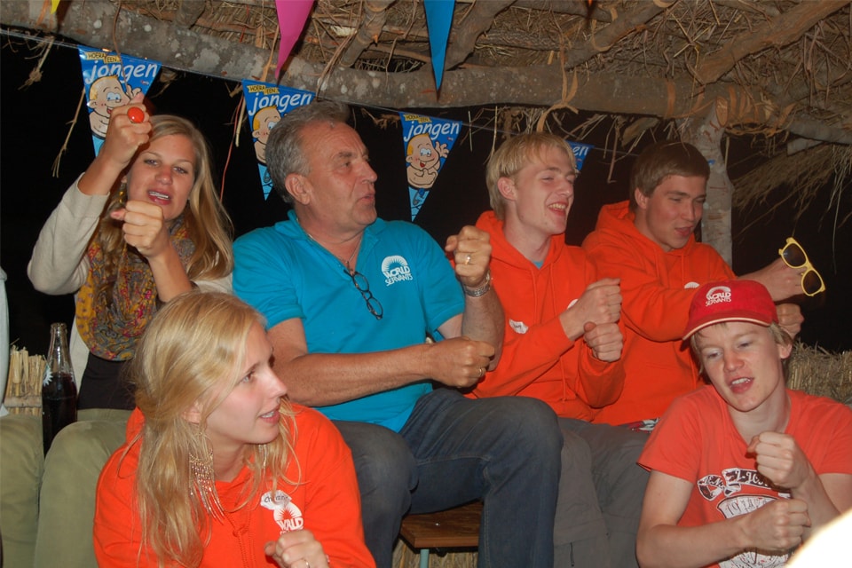 Avond programma in Zambia